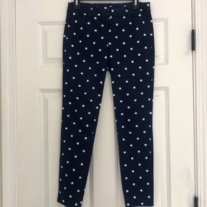 Polka dot pants